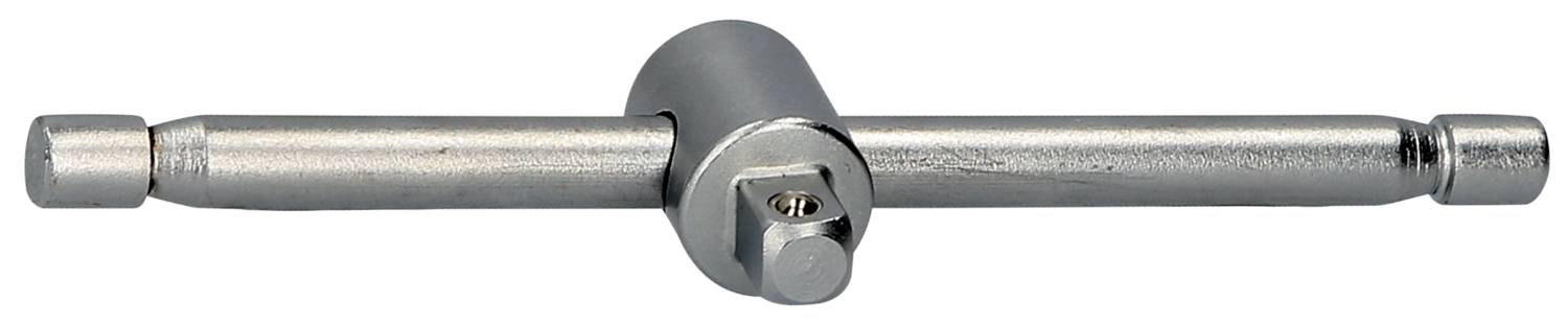 Ein verstellbarer T-Schlüssel mit einem 1/4-Zoll-Vierkantantrieb. Er wird verwendet, um Drehmomente auf Schraubverbindungen zu übertragen.