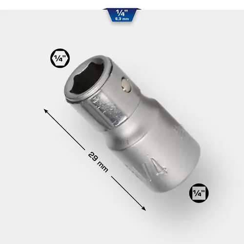 Brilliant Tools BT020912 BT020912 Bit-Adapter Antrieb 1/4" (6.3 mm) 25 mm Brilliant Tools BT020912 BT020912 Bit-Adapter Antrieb 1/4" (6.3 mm) 25 mm