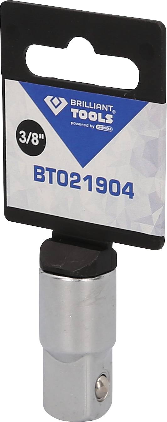 Steckschlüssel-Adapter mit Ausdauerverlängerung, Beschriftung '3/8