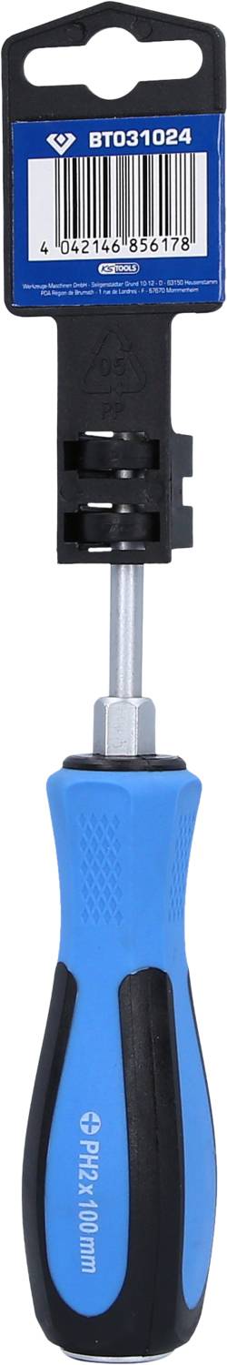 Brilliant Tools BT031024 BT031024 Kreuzschlitz-Schraubendreher PH 2