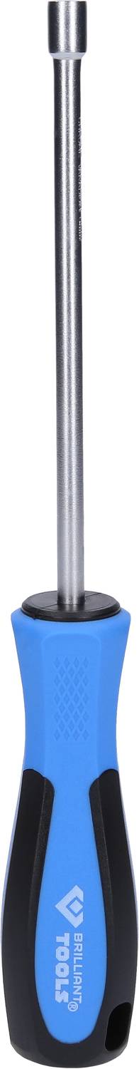 Ein blauer Schraubendreher mit ergonomischem Griff.