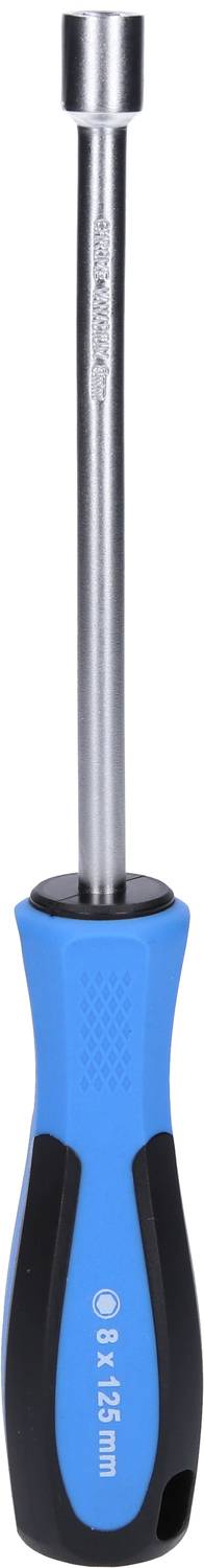 Sechskantschraubendreher mit blau-schwarzem Griff, geeignet für Kfz-Mechaniker und Heimwerker.