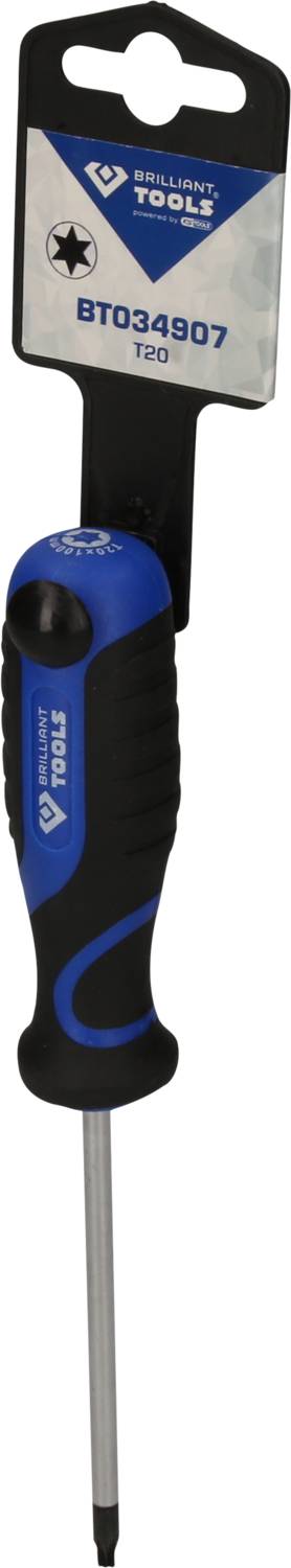 Brilliant Tools BT034907 Torx-Schraubendreher Größe (Schraubendreher) T 20 Klingenlänge: 100 mm 1 St.
