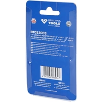 Brilliant Tools BT053003 BT053003 Steckschlüssel-Adapter Antrieb 1/4" (6.3 mm), 3/8" (10 mm), 1/2" Brilliant Tools BT053003 BT053003 Steckschlüssel-Adapter Antrieb 1/4" (6.3 mm), 3/8" (10 mm), 1/2"