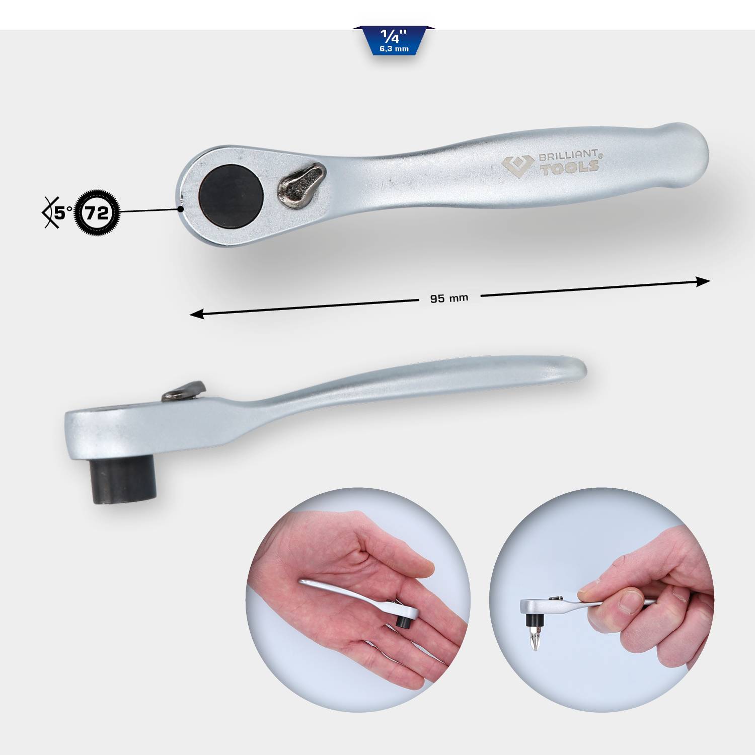 Brilliant Tools BT053901 BT053901 Umschaltknarre