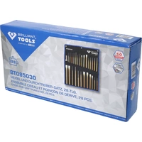 Brilliant Tools Meißel und Durchtreiber-Satz, 28-tlg BT085030 Brilliant Tools Meißel und Durchtreiber-Satz, 28-tlg BT085030