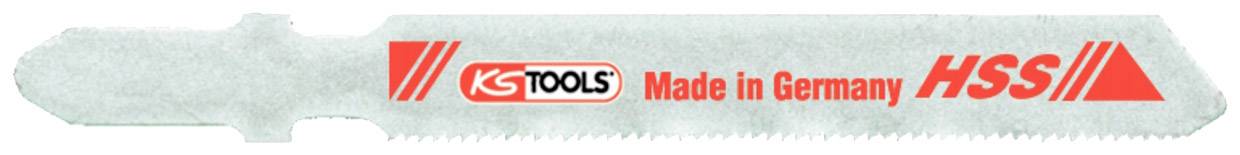 KS Tools 1293110 Stichsägeblatt, HSS, 75mm, 0,9mm, T118G, 5er Pack 5 St.