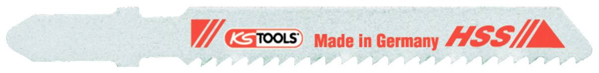 KS Tools 1293113 Bi-Metall-Stichsägeblatt, HSS, 75mm, 2mm, T118B, 5er Pack 5 St.