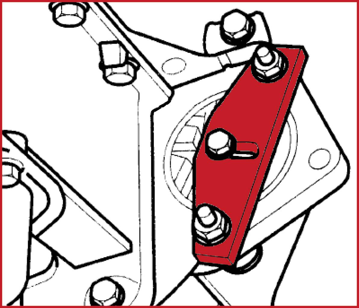 KS Tools 4001100 Motoreinstell-Werkzeug-Satz für Ford, 12-tlg