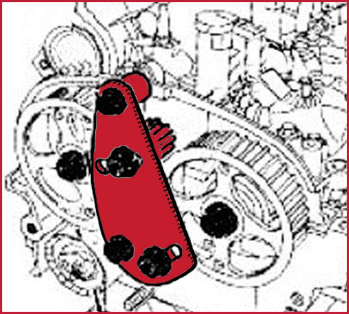 KS Tools 4009025 Nockenwellenrad-Fixierwerkzeug