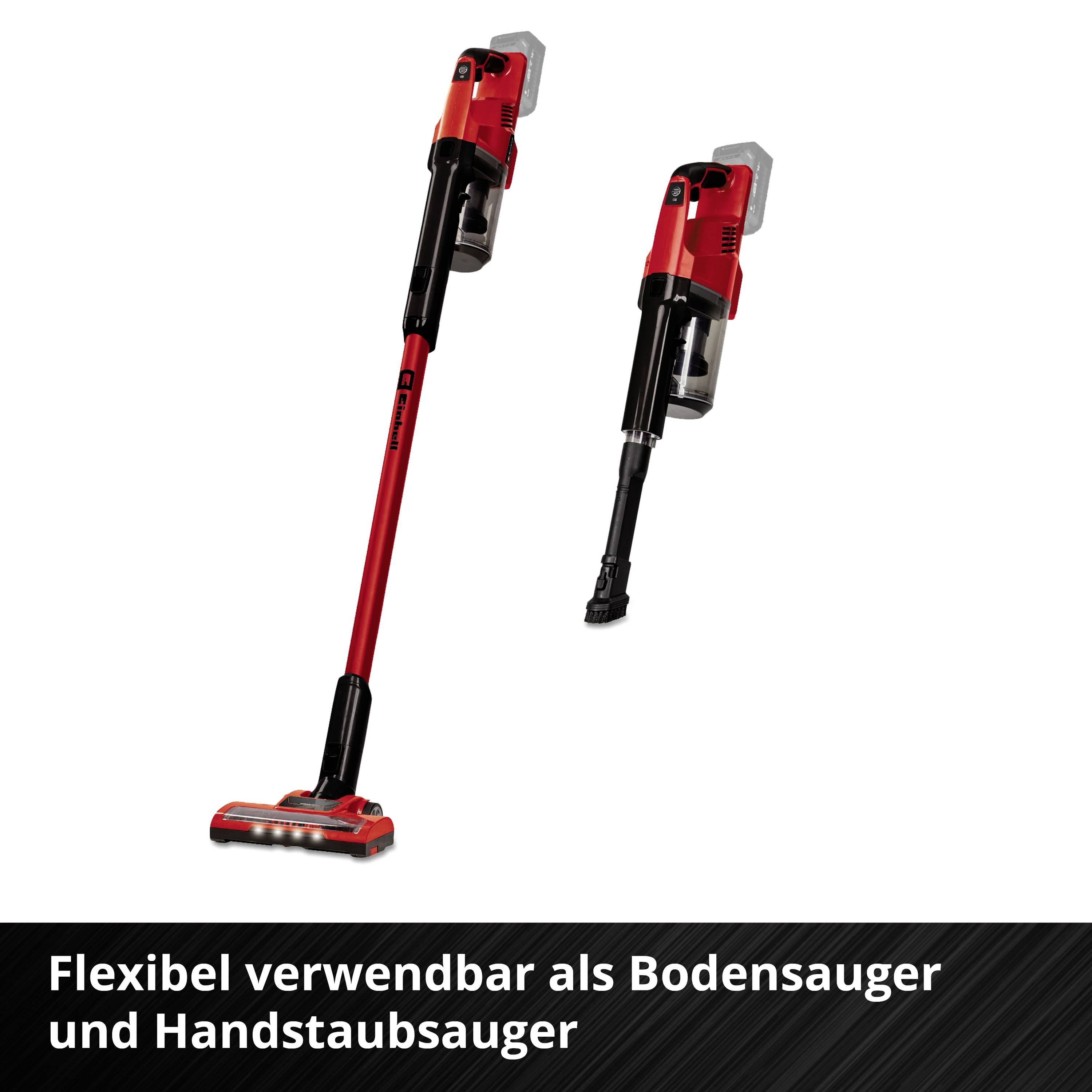 Einhell Power X-Change TE-SV 18 Li + 2,5Ah Starter-Kit 2347182 Akku-Handstaubsauger Beutellos, inkl. Akku