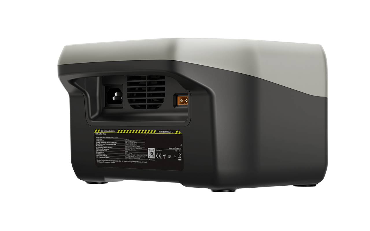 ECOFLOW River 2 Powerstation LiFePO 4 Schwarz mit Laderegler