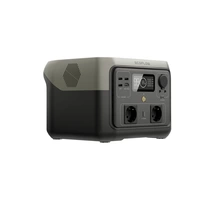 ECOFLOW River 2 Max Powerstation LiFePO 4 Schwarz mit Laderegler ECOFLOW River 2 Max Powerstation LiFePO 4 Schwarz mit Laderegler
