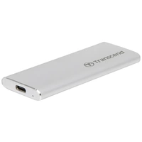 Transcend ESD260C 500GB Externe SSD USB-C®, USB-A Silber TS500GESD260C Transcend ESD260C 500GB Externe SSD USB-C®, USB-A Silber TS500GESD260C