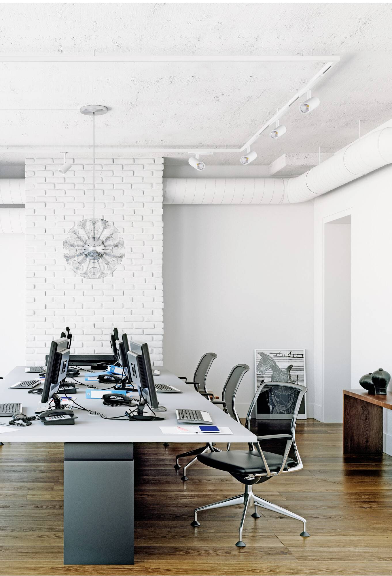 Kanlux ATL1 18W-940-S6-B Stromschienen-Strahler 18W LED Schwarz