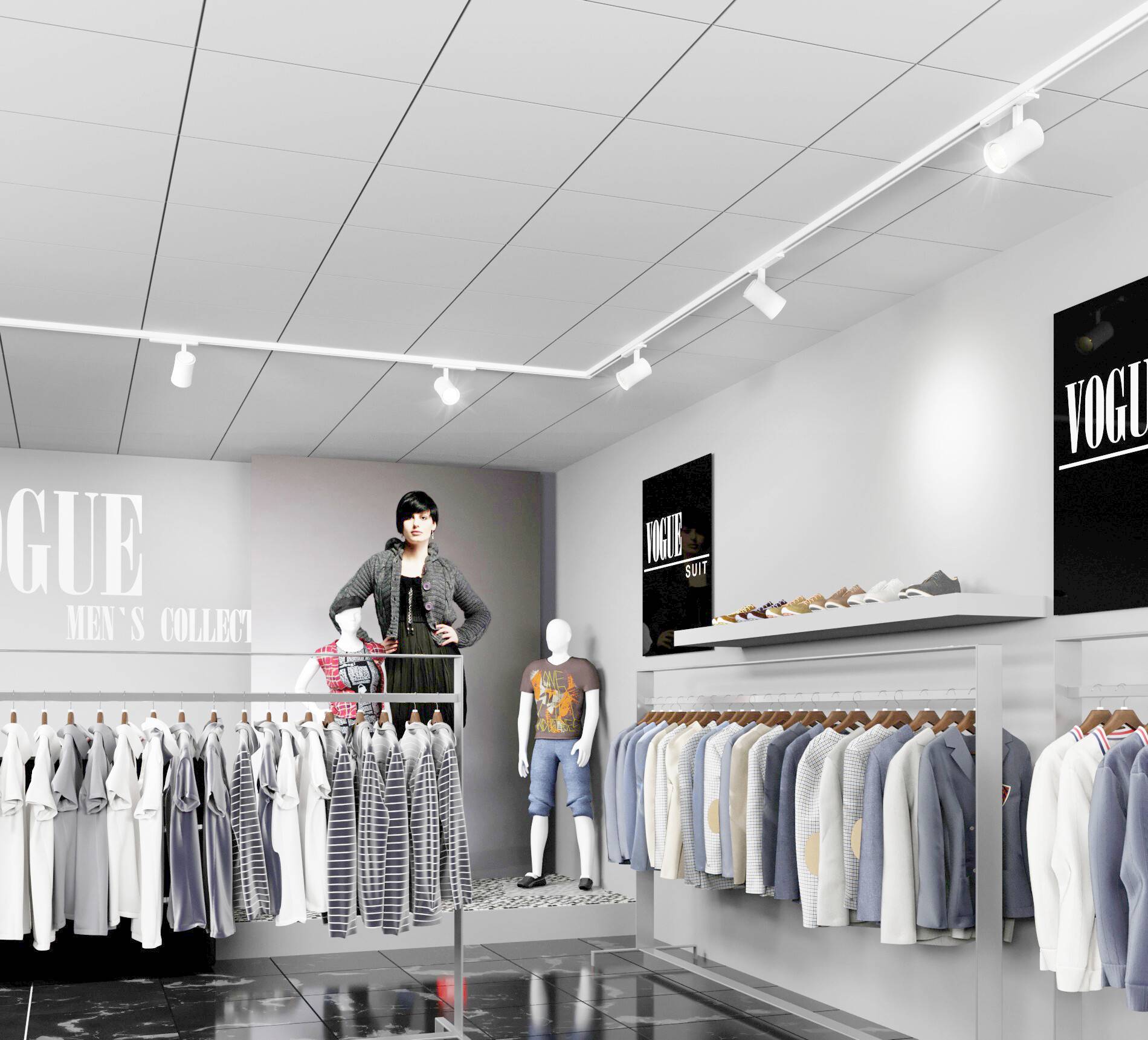 Kanlux ATL1 30W-930-S6-W Stromschienen-Strahler 30W LED Weiß