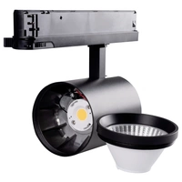 Kanlux ATL1 30W-930-S6-B Stromschienen-Strahler 30W LED Schwarz Kanlux ATL1 30W-930-S6-B Stromschienen-Strahler 30W LED Schwarz