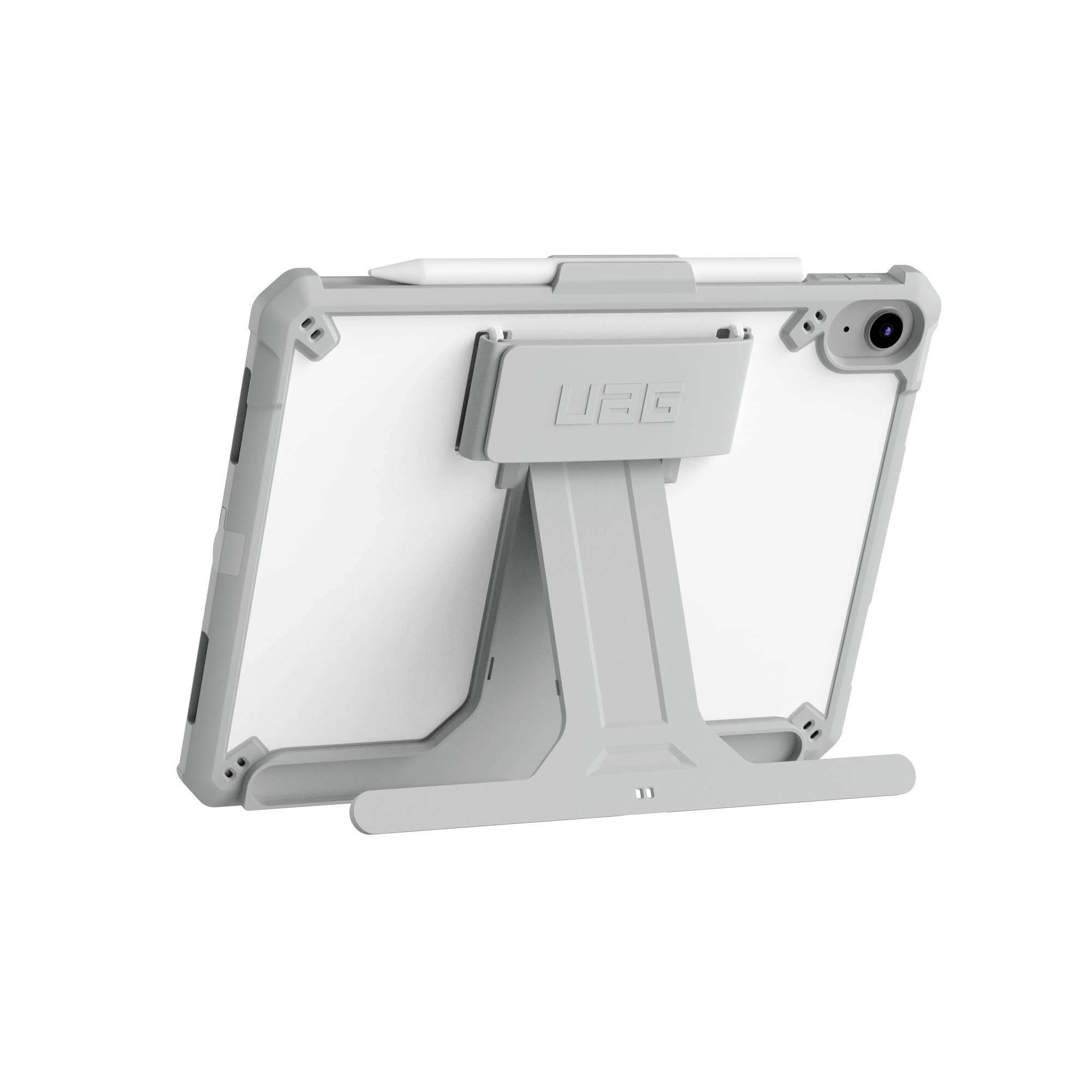 Urban Armor Gear Healthcare Handstrap & Kickstand Tablet-Cover iPad 10.9" (Gen.10, 2022), iPad 10.9" (A16, 2025) Book Cover Grau