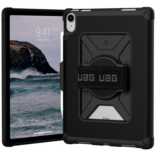 Urban Armor Gear Metropolis Handstrap Etui pour tablette Apple iPad 10.9 (10. Gen., 2022) 27,7 cm (10,9") Coque arrière noir