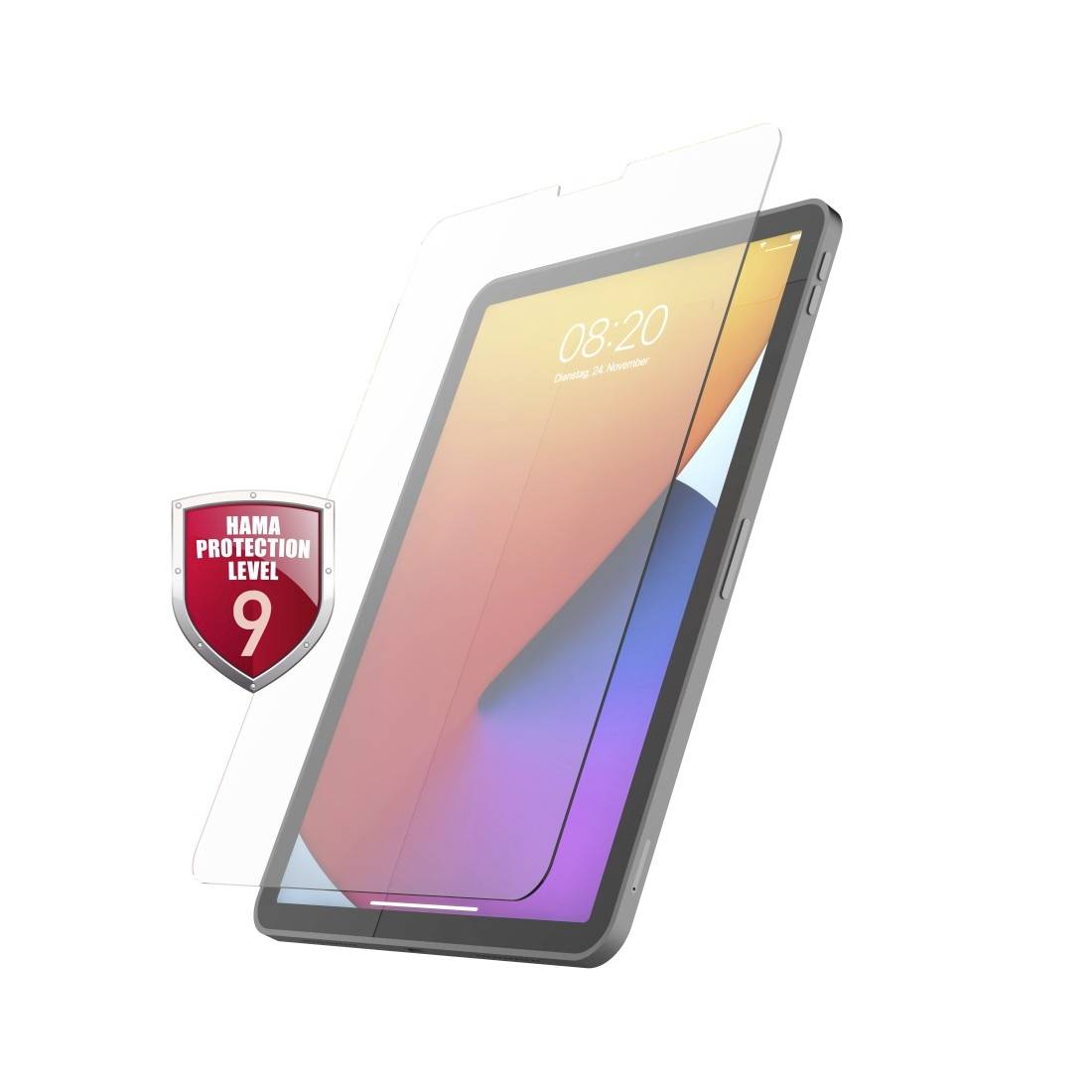 Hama Premium Displayschutzglas Apple iPad 10.9" (10. Gen, 2022) 1 St. Anti-Fingerprint, kratzfest 00210902