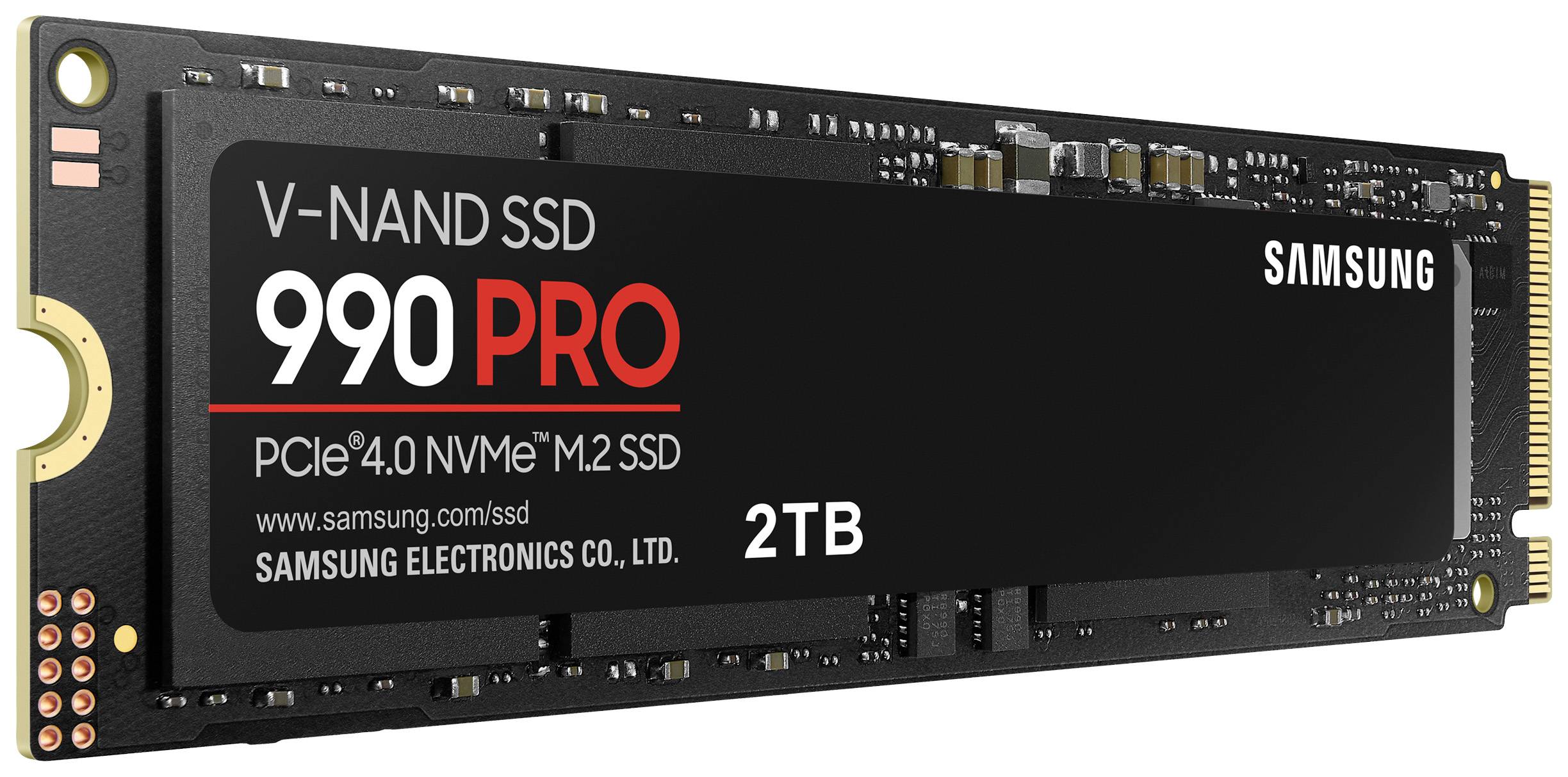 Samsung 990 PRO 2TB Interne M.2 PCIe NVMe SSD 2280 PCIe NVMe 4.0 x4 Retail MZ-V9P2T0BW