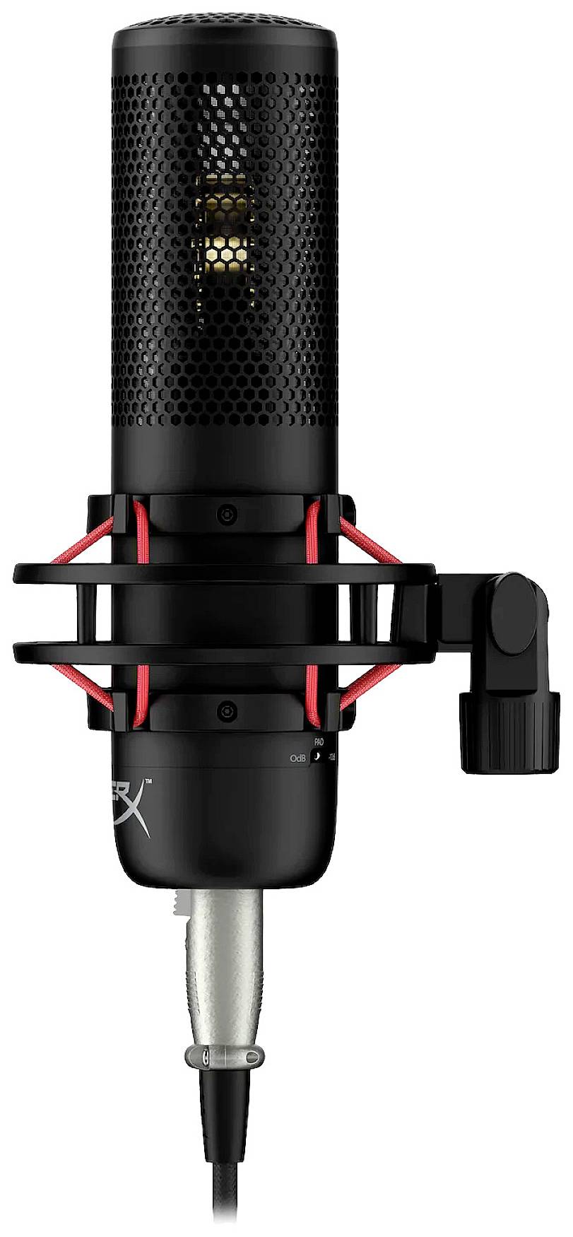 HyperX ProCast Studiomikrofon Übertragungsart (Details):Kabelgebunden inkl Spinne XLR Kabelgebunden