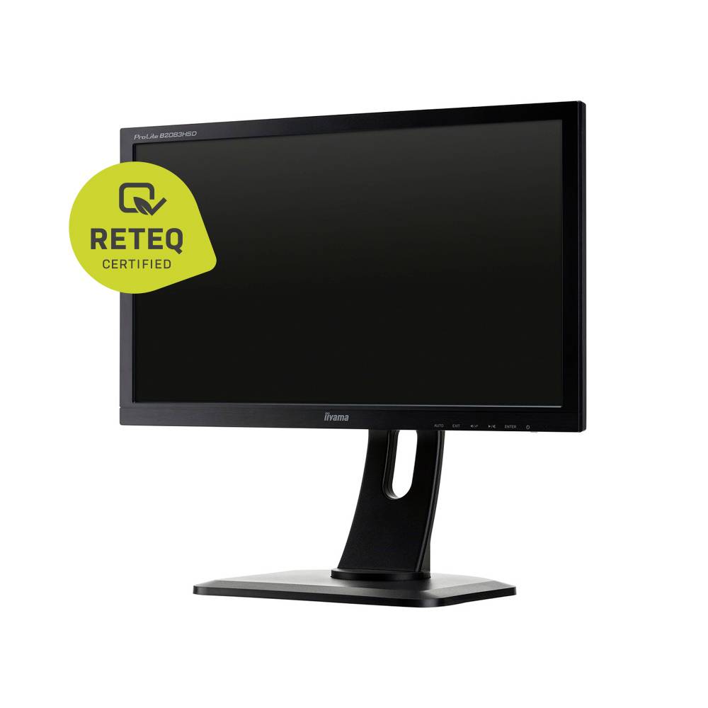 Iiyama PROLITE 2083HSD LED-Monitor (generalüberholt) (sehr gut) 49.5cm (19.5 Zoll) 1600 x 900 Pixel 16:9 5 ms DVI, VGA TN LED