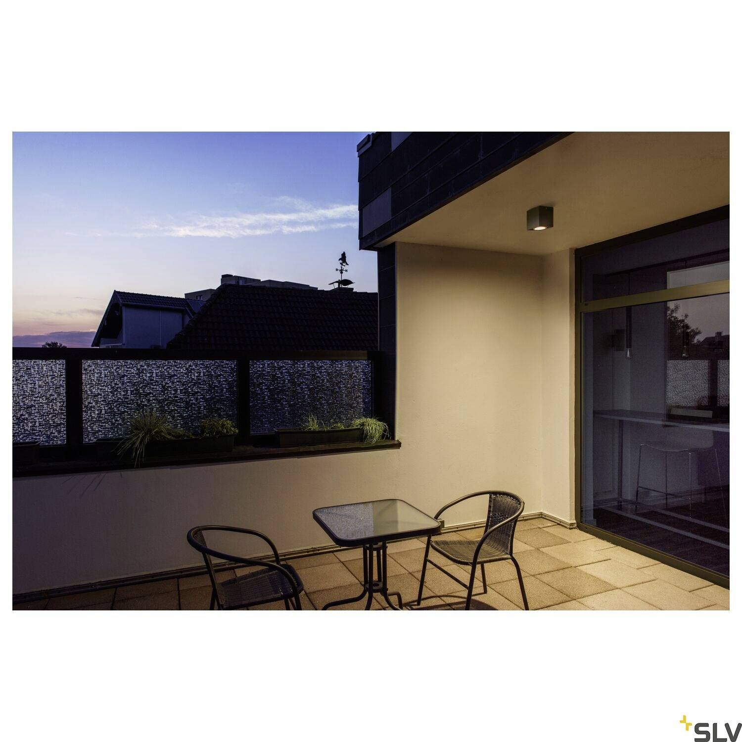 SLV 1006316 ESKINA FRAME Außendeckenleuchte LED 15W Anthrazit