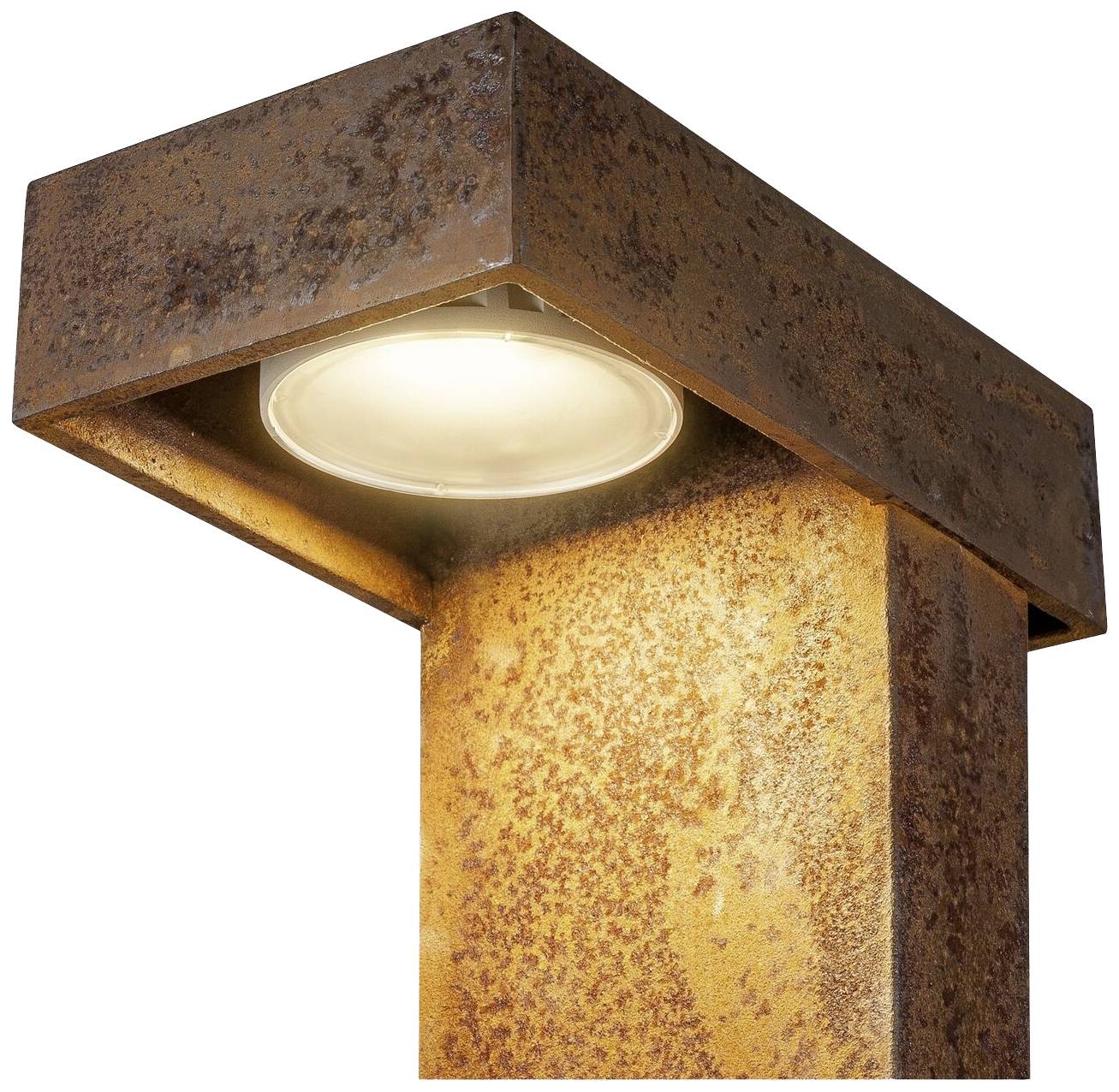 SLV 1006347 RUSTY ® PATHLIGHT 70 LED-Außenstandleuchte LED 8.8W Rost