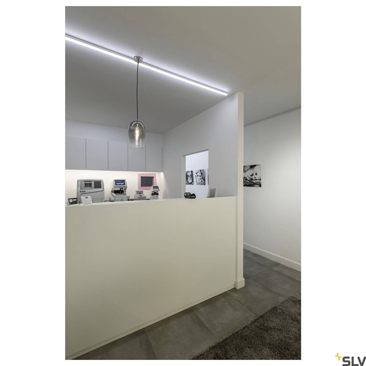 SLV PANTILO OVAL 1006398 Pendelleuchte E27 15W Chrom