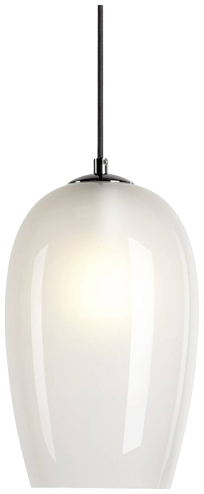 SLV PANTILO OVAL 1006402 Pendelleuchte E27 15W Weiß