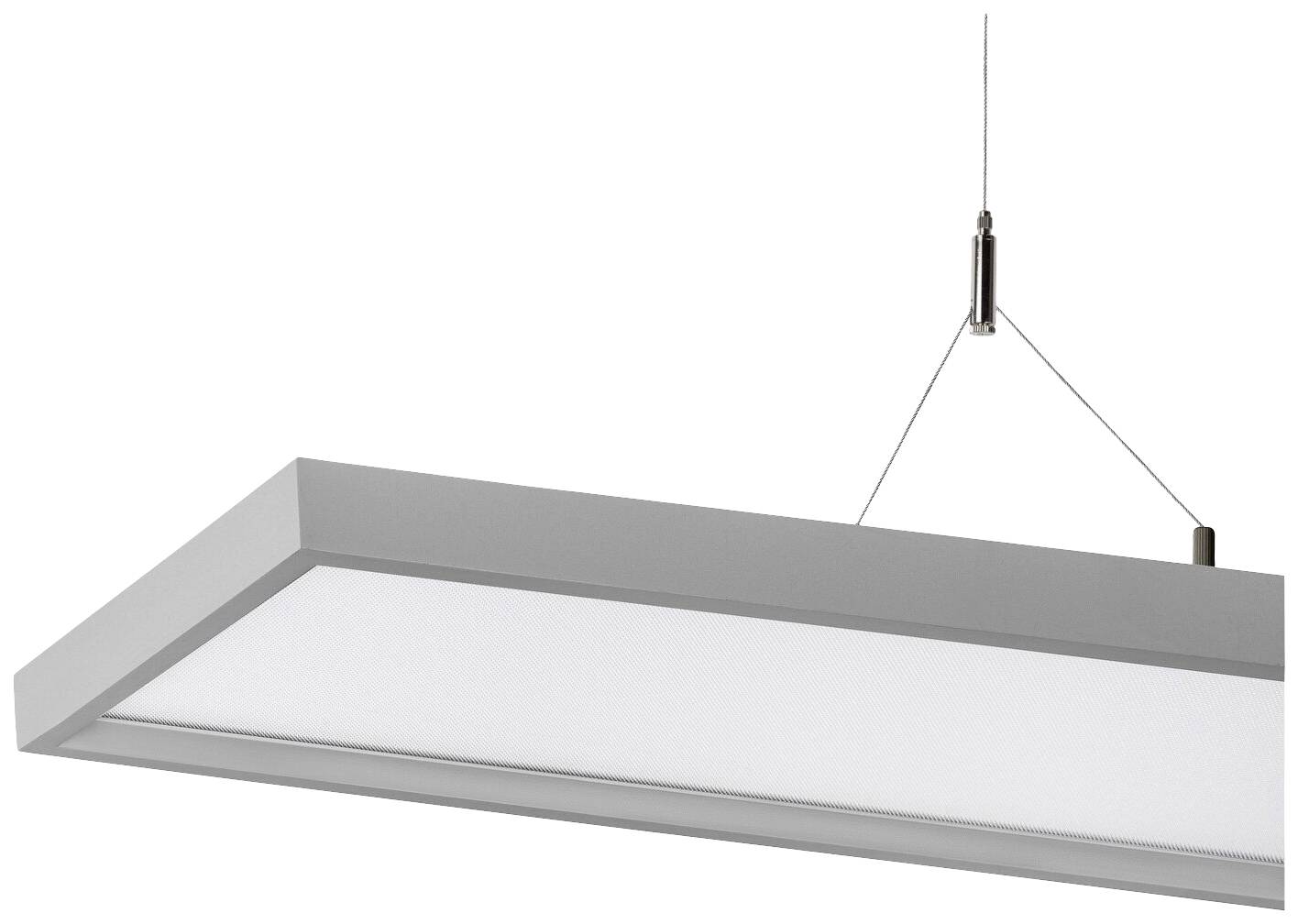 SLV WORKLIGHT 1006345 LED-Pendelleuchte LED EEK: D (A - G) 57 W Silber