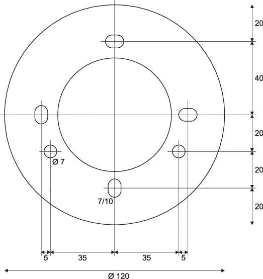 SLV 1006390 M-POL M Pollerleuchte LED 19W Anthrazit