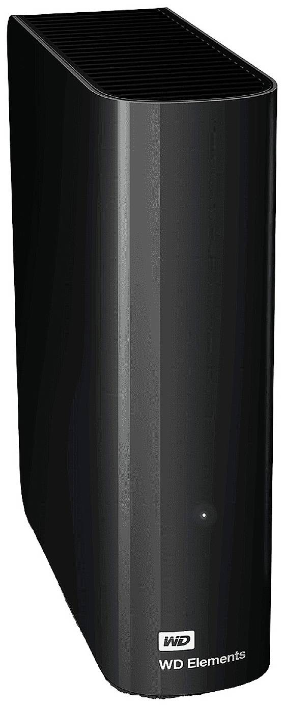 Western Digital Elements 14TB Externe Festplatte 8.9cm (3.5 Zoll) USB-A (USB 3.2 Gen 1) Schwarz WDBWLG0140HBK-EESN