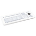 GETT TKS-105c-TB38-KGEH-USB-DE Kabelgebunden Tastatur Deutsch, QWERTZ Weiß IP65