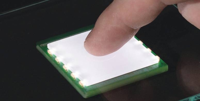 GETT KR29000 TKR-Smart-001-PCB-NO-PF-RGB-001 Tastschalter 42V 100mA tastend (L x B x H) 40 x 40 x 9mm 1St.