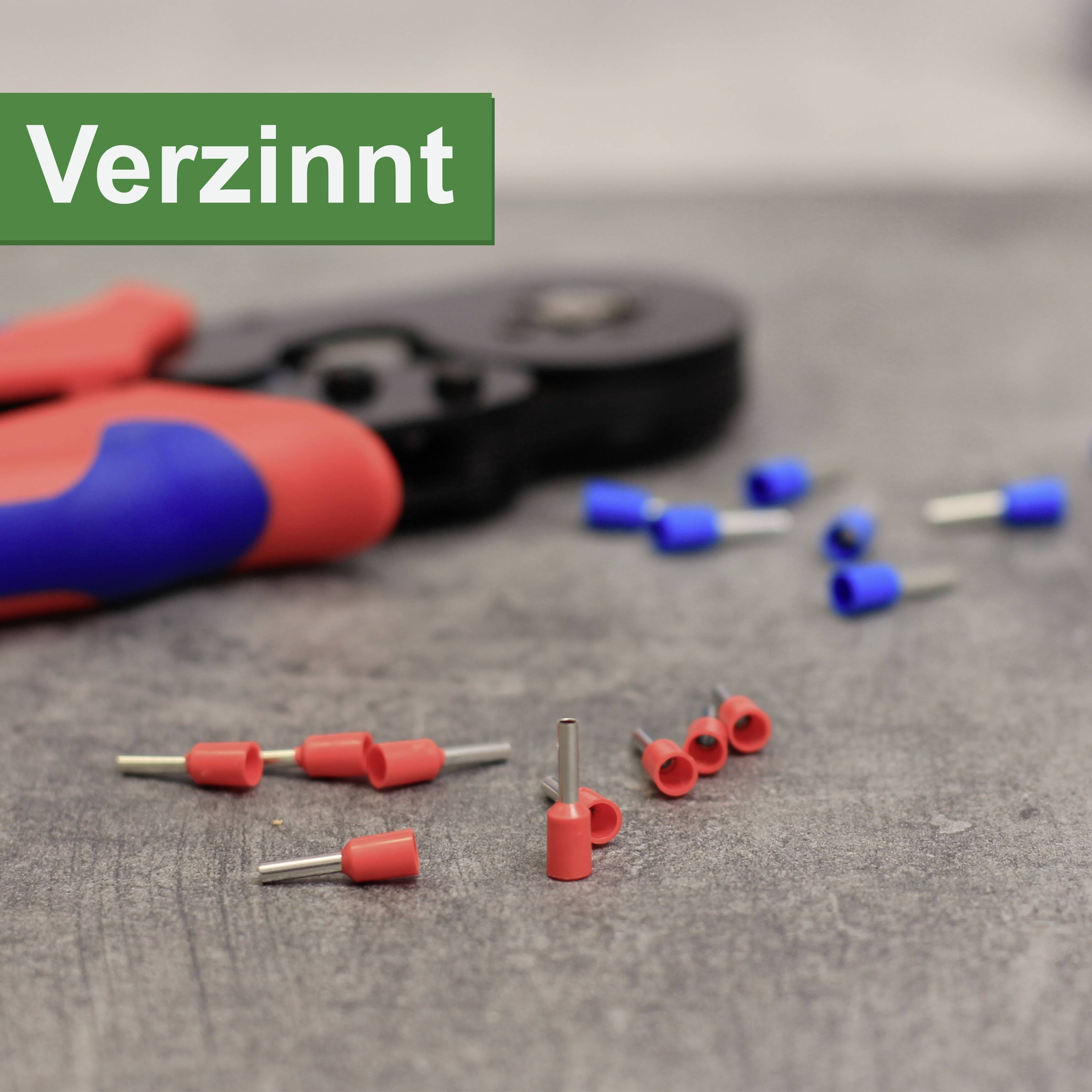 Quadrios 201711C002 Aderendhülsen-Sortiment Teilisoliert Weiß, Schwarz, Grau, Blau, Rot, Gelb, Weiß, Orange, Natur 2700St.