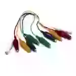 Mueller Electric BU-00286 Messleitungs-Set Klemmanschluss Schwarz, Grün, Rot, Weiß, Gelb 1 Set Mueller Electric BU-00286 Messleitungs-Set Klemmanschluss Schwarz, Grün, Rot, Weiß, Gelb 1 Set