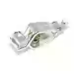 Mueller Electric BU-24APS Erdungsklemme Stahl Klemmbereich max.: 19mm Länge: 72.20mm Mueller Electric BU-24APS Erdungsklemme Stahl Klemmbereich max.: 19mm Länge: 72.20mm