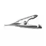 Mueller Electric BU-34 Miniatur-Krokodilklemme Stahl Klemmbereich max.: 5.60mm Länge: 27.80mm Mueller Electric BU-34 Miniatur-Krokodilklemme Stahl Klemmbereich max.: 5.60mm Länge: 27.80mm