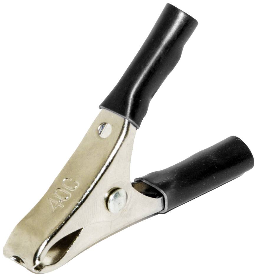 Mueller Electric BU-40C-0 Batterieklemme Stahl, Schwarz Klemmbereich max.: 19mm Länge: 58mm