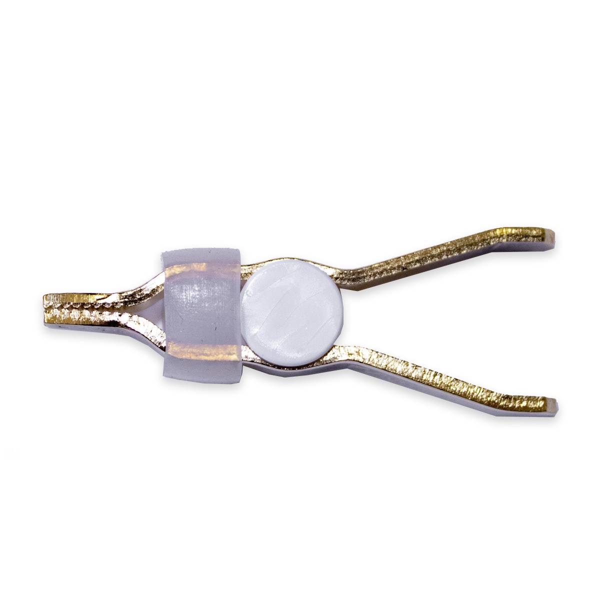 Mueller Electric BU-78K Kelvin-Klemme Gold Klemmbereich max.: 12mm Länge: 57.90mm 1St.