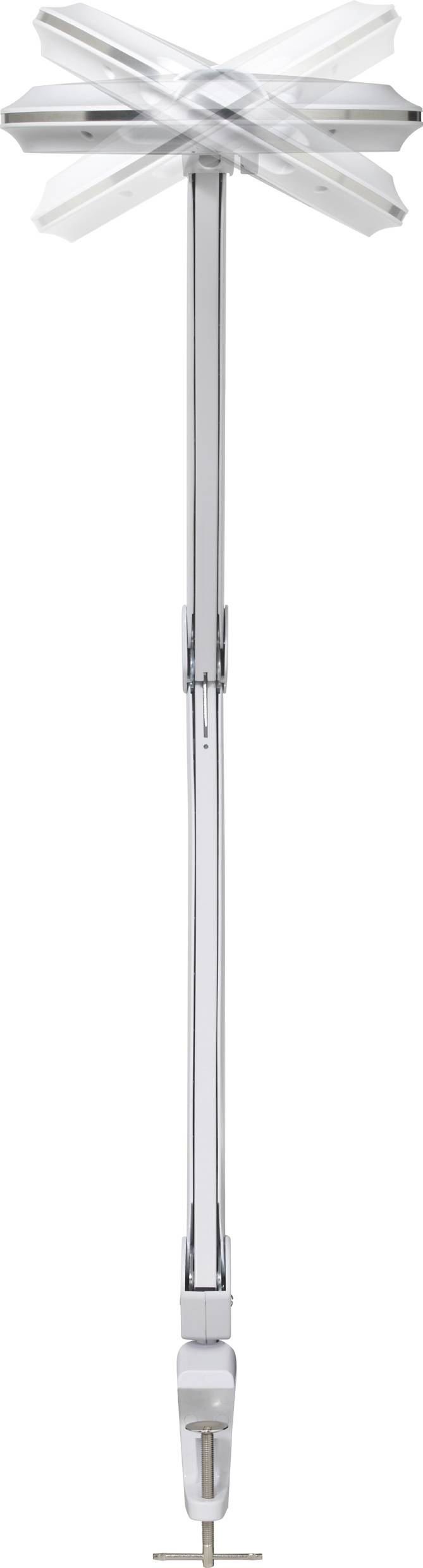 TOOLCRAFT TO-8118210 127mm UV LED Klemm-Lupenleuchte, 3 D Vergrößerungsfaktor: 1.75 x EEK: F (A - G)