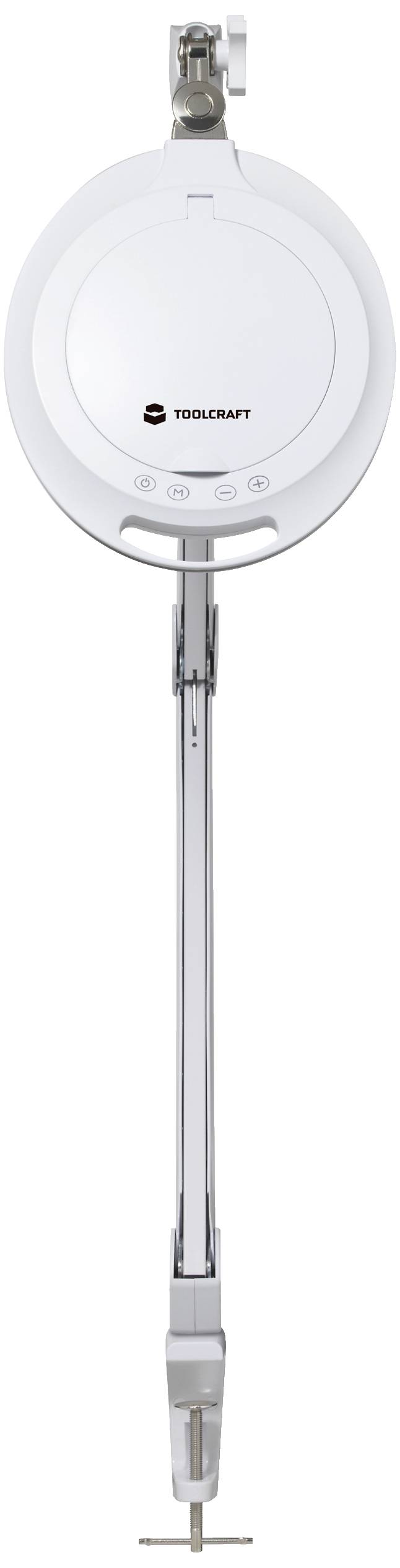 TOOLCRAFT TO-8118210 127mm UV LED Klemm-Lupenleuchte, 3 D Vergrößerungsfaktor: 1.75 x EEK: F (A - G)