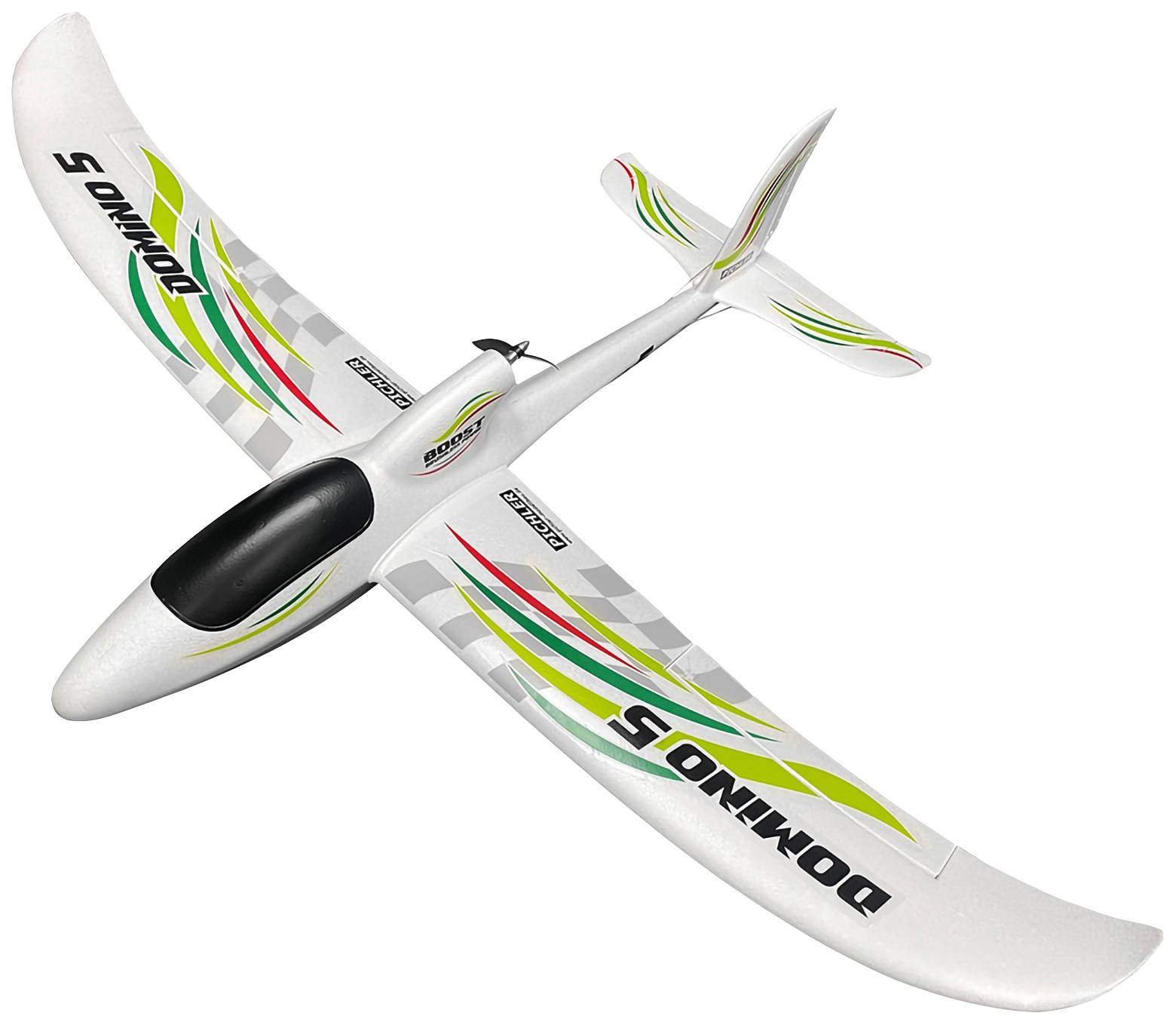 Pichler Modellbau Domino 5 PNP Grün RC Einsteiger Modellflugzeug PNP 1420mm