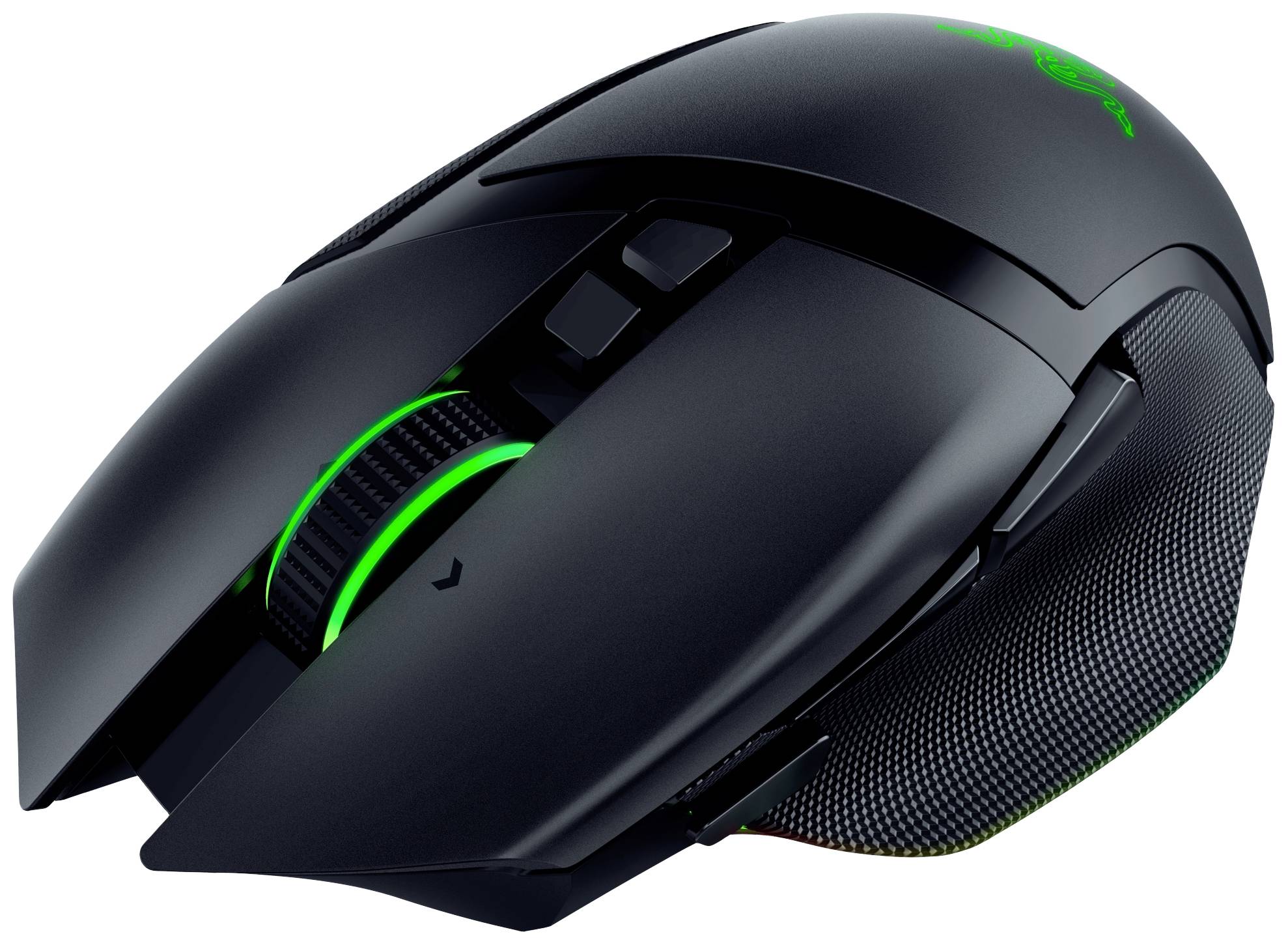 RAZER Basilisk V3 Pro Gaming-Maus Bluetooth®, USB Optisch Schwarz 11 Tasten 30000 dpi Beleuchtet, Integrierter Profilspeicher, Integriertes Scroll