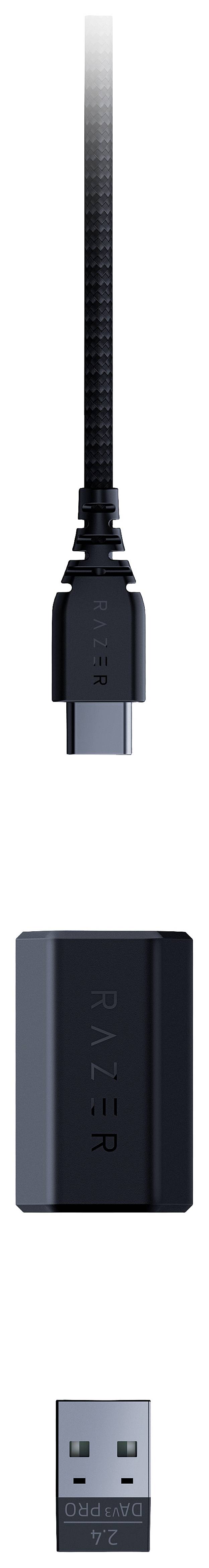 RAZER DeathAdder V3 Pro Gaming-Maus Kabellos, USB Optisch Schwarz 5 Tasten 30000 dpi Integrierter Profilspeicher, Integriertes Scrollrad, Wiederauf