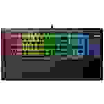 RAZER Ornata V3 Kabelgebunden Gaming-Tastatur Deutsch, QWERTZ Schwarz Beleuchtet, Handballenauflage, Multimediatasten