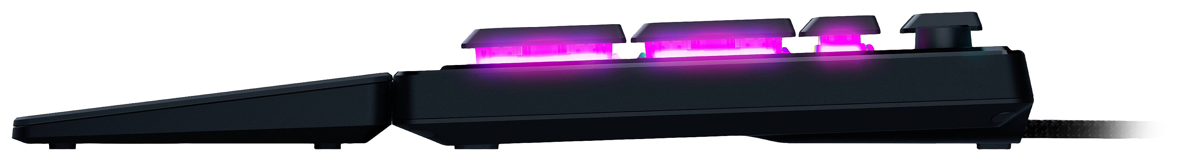 RAZER Ornata V3 Kabelgebunden Gaming-Tastatur Deutsch, QWERTZ Schwarz Beleuchtet, Handballenauflage, Multimediatasten