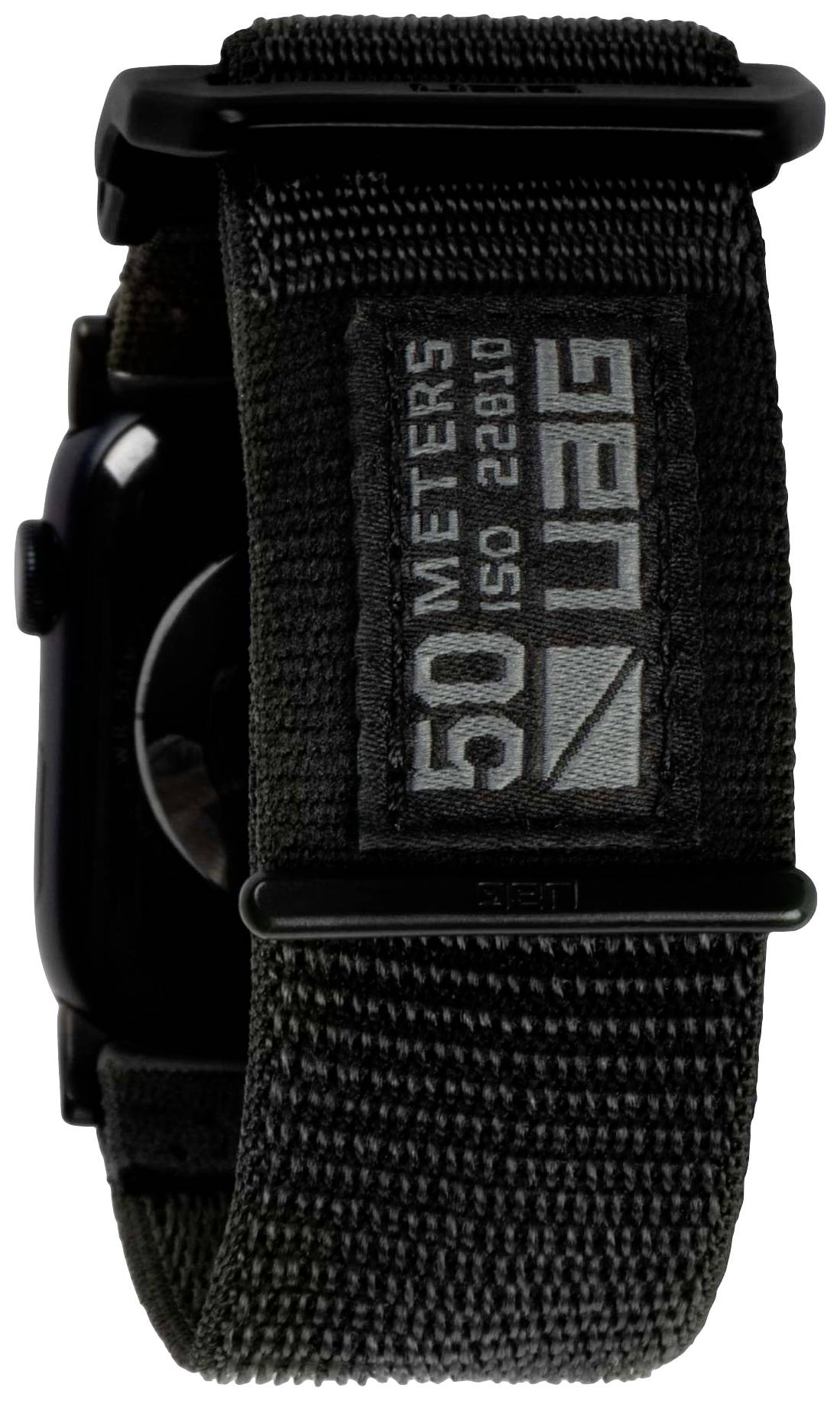 Urban Armor Gear Active Sportarmband 42 mm, 44 mm, 45 mm, 49 mm Graphite Watch SE, Watch Series 1, Watch Series 2, Watch Series 3, Watch Series